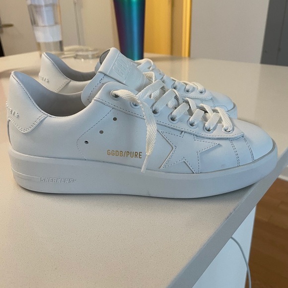 Golden Goose Shoes - Golden Goose Pure Stain Ladies White